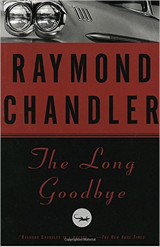 image of the book cover of "The Long Goodbye" by Raymond Chandler