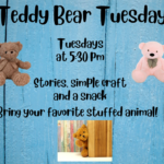 Image describing Teddy Bear Tuesday Story Time